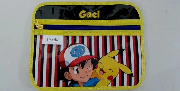 Case porta máscaras dupla face - Pokemon - foto 3