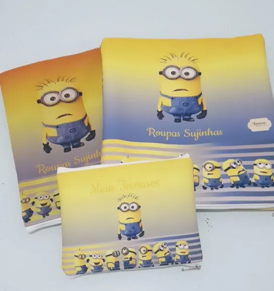 Kit Organizador Duplo - Minions - foto 2