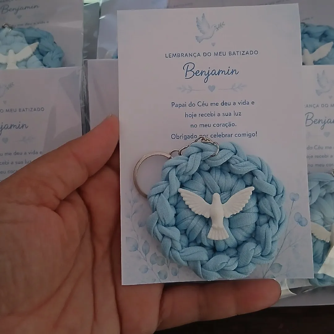 Lembrancinha de batizado mandala divino espírito santo - foto 2