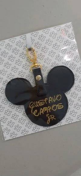 Chaveiro bordado MINNIE/MICKEY - foto 2