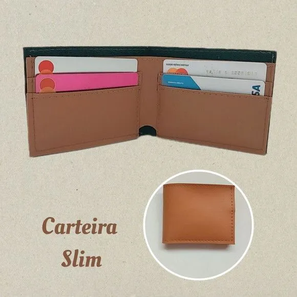 Carteira Unissex em Corino - artesanato feito à mão por Innovare Studio