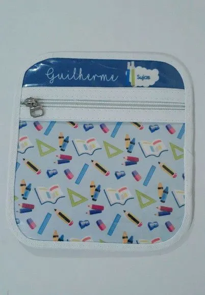 Case porta máscaras dupla face - volta às aulas - foto 2