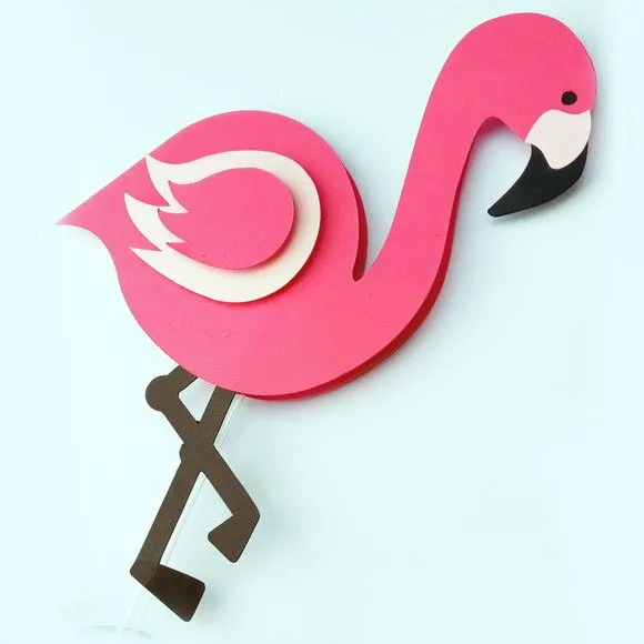Topo de Bolo Flamingo Luxo - foto 3