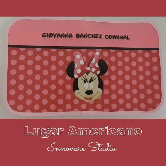 Jogo americano infantil Minnie - foto 4