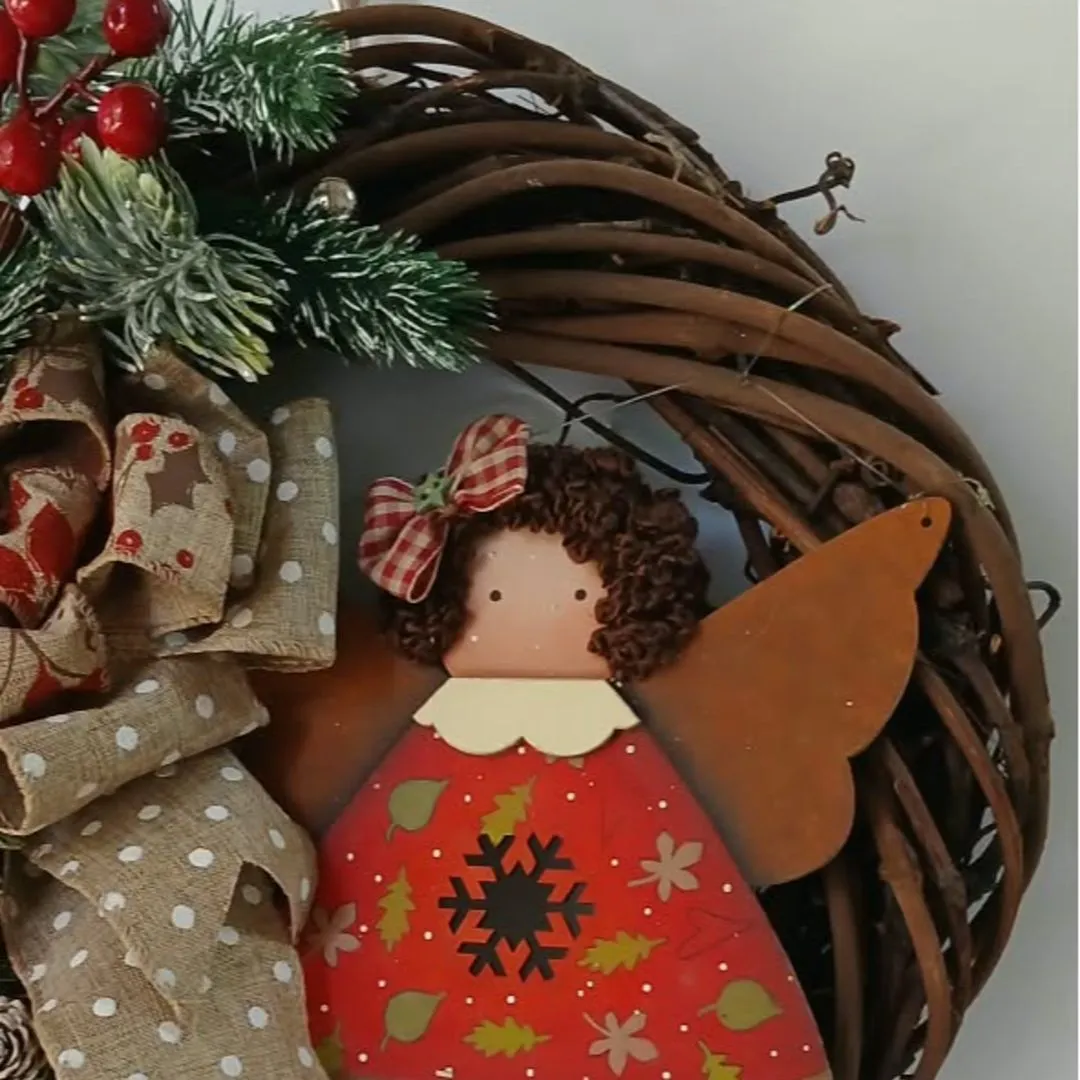 Guirlanda de Natal Anjo -  Let it Snow - foto 3