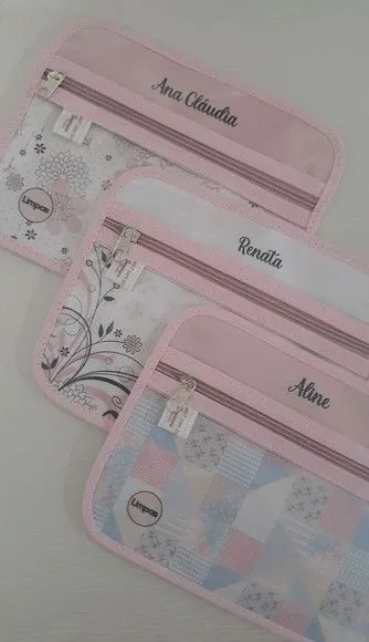 Case porta máscaras dupla face - Grande - feito à mão por Innovare Studio