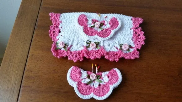 Puxador Fogão Imã Gel. Borboleta Pitaya Rosa - foto 2