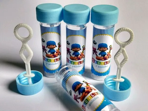 Bolinha de Sabão Pocoyo Personalizada - foto 2