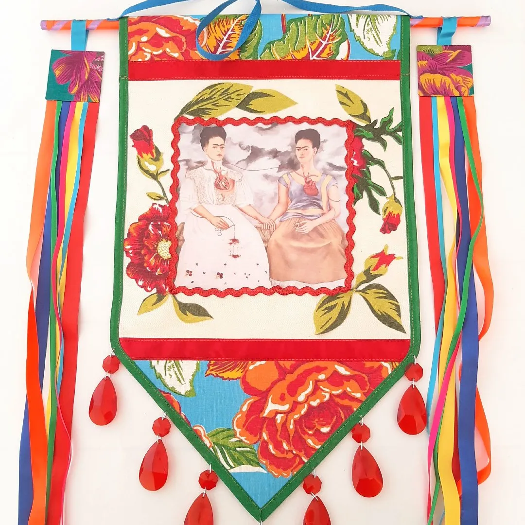 Estandarte de Tecido Frida - foto 2