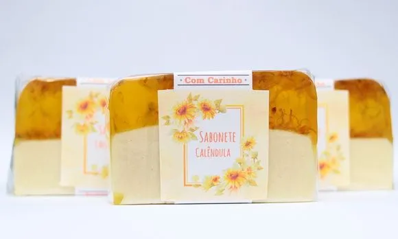 Sabonete Natural Calêndula Anti Alergico e Dermatites - foto 5