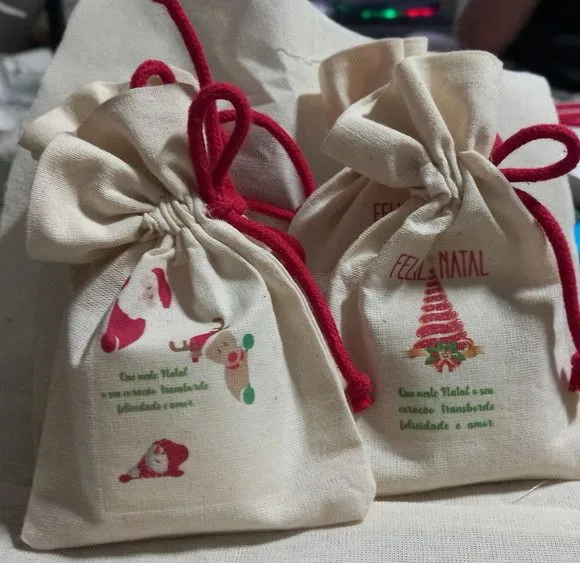 Sachês Personalizados Lembrancinha Amigos e Clientes Natal - foto 3