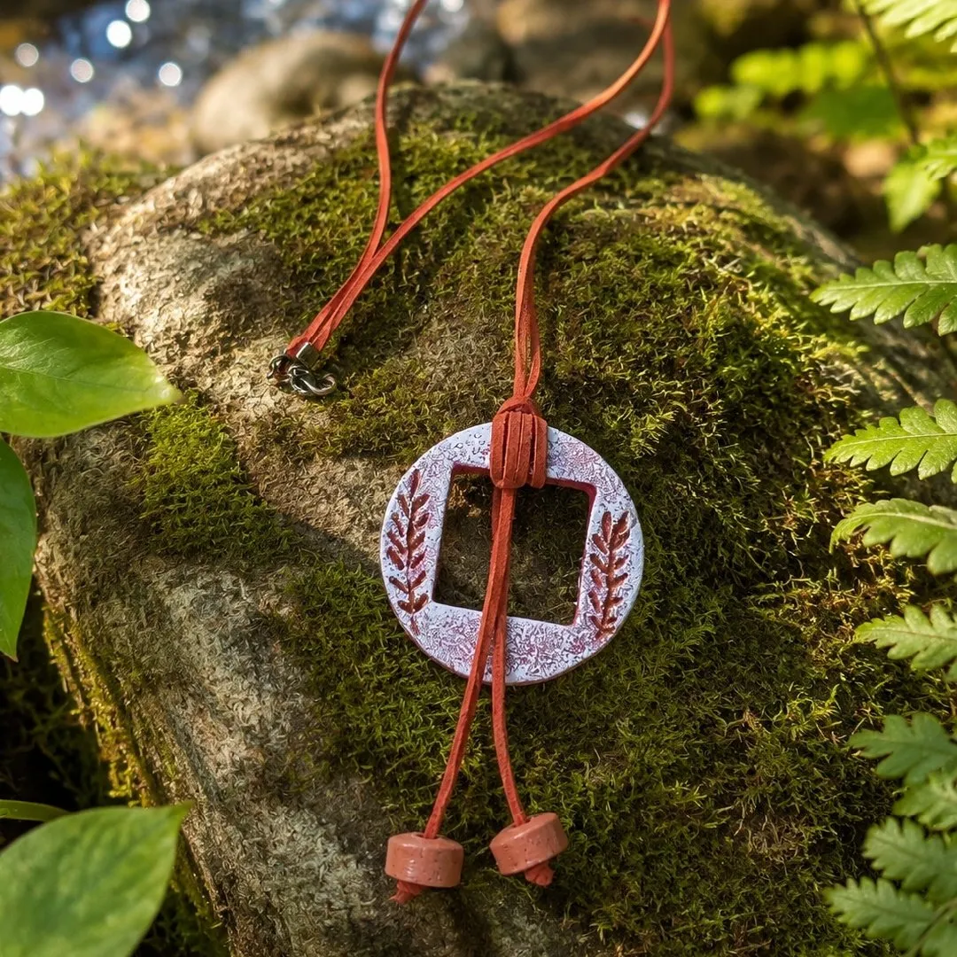 Colar Artesanal em Cerâmica – Caminhos da Terra - foto 4