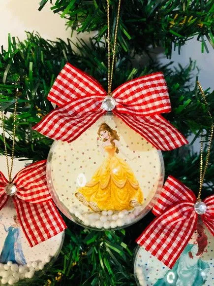 Bolinha de Natal Princesas da Disney - foto 3