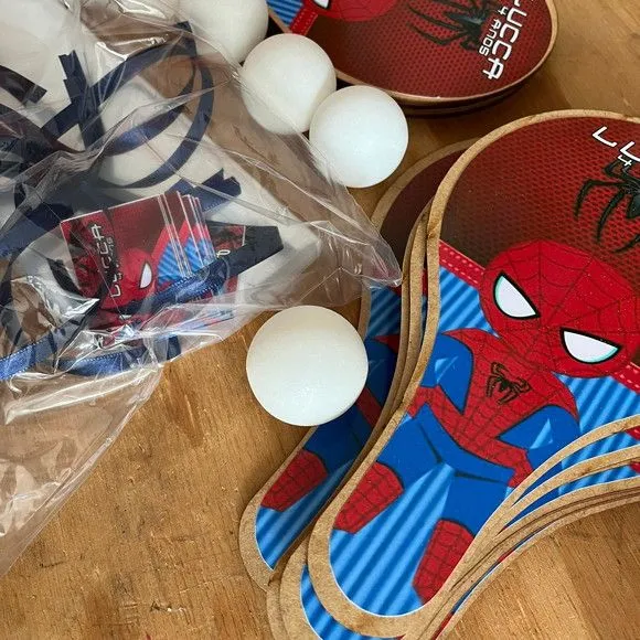 Raquete Ping Pong - Homem Aranha - foto 2