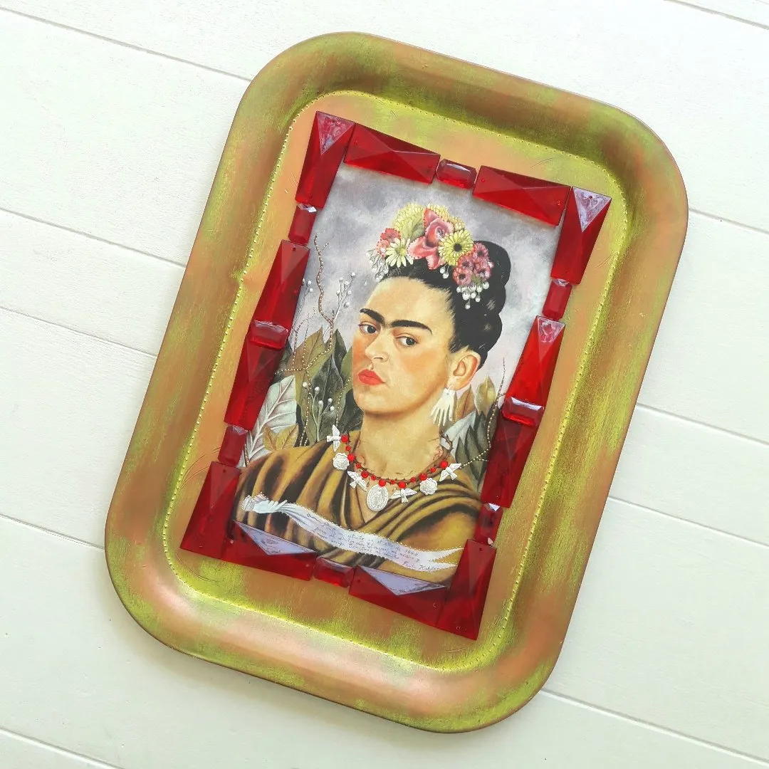 Quadro Frida Dourado - foto 5