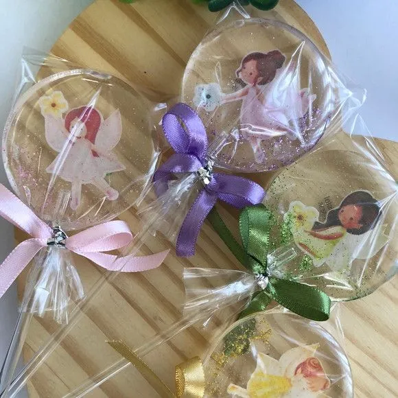 Fadinhas - artesanato feito à mão por Lollipops Cristal