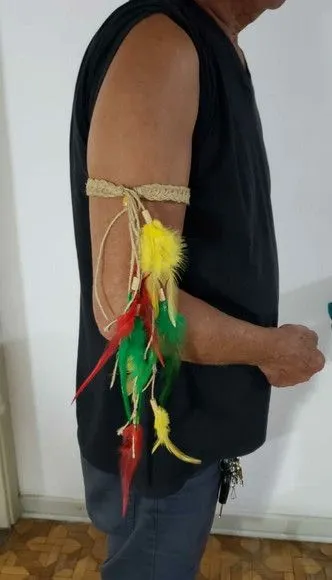 Bracelete de Caboclo de Barbante Trançado - foto 3