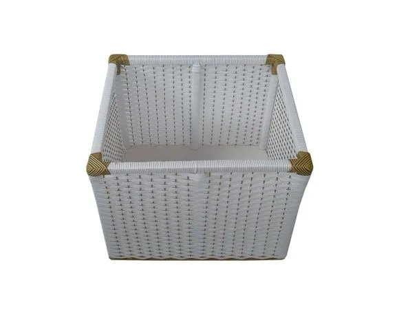 Cesto Sint. Branco e Bananeira 45x45x45 - foto 3