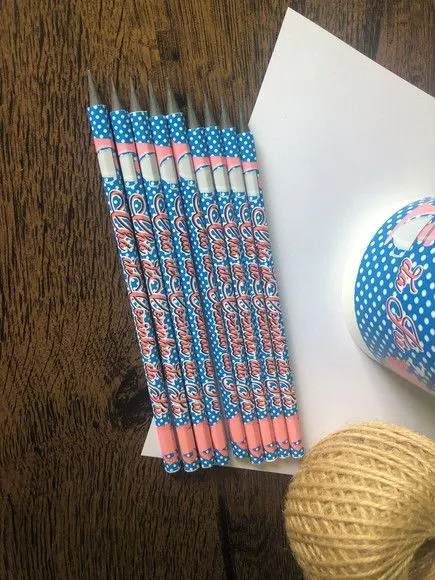 Lápis Chá de Cozinha Personalizado - artesanato feito à mão por creativitybynina