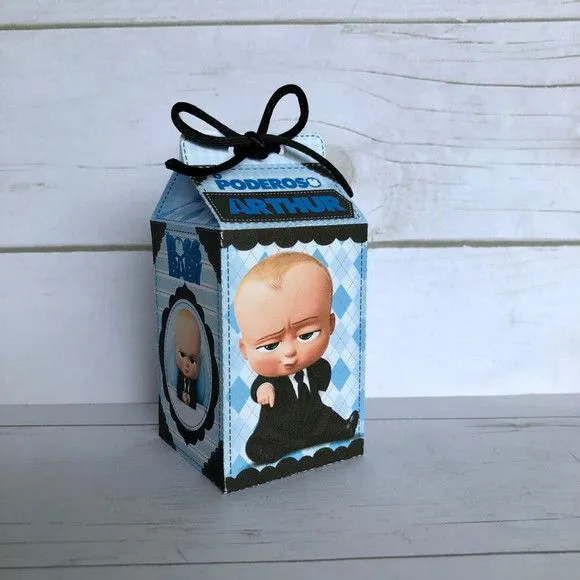 Mini Caixa Milk Poderoso Chefinho