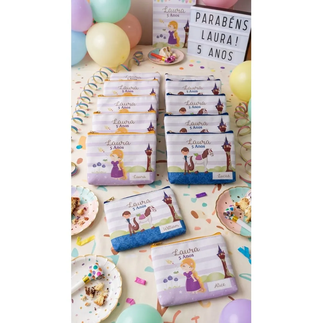 Necessaire Infantil Príncipe e Princesa Personalizada | Coleção Imagine - foto 3