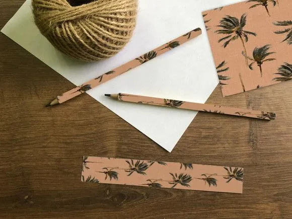 Lápis Personalizado - feito à mão por Mi Papelaria Criativa
