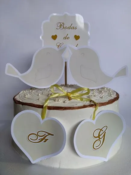 Topper Bolo Bodas