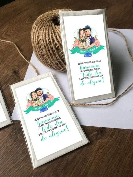 Lagrima de Alegria Personalizada - artesanato feito à mão por creativitybynina