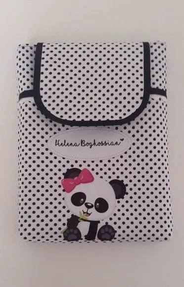 Kit higiene do bebê- Panda - artesanato feito à mão por Innovare Studio