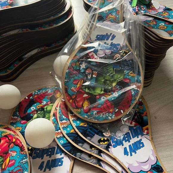 Raquete Ping Pong - Vingadores - foto 2