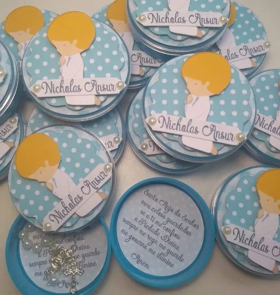 Latinha Mint To Be com Mini Terço