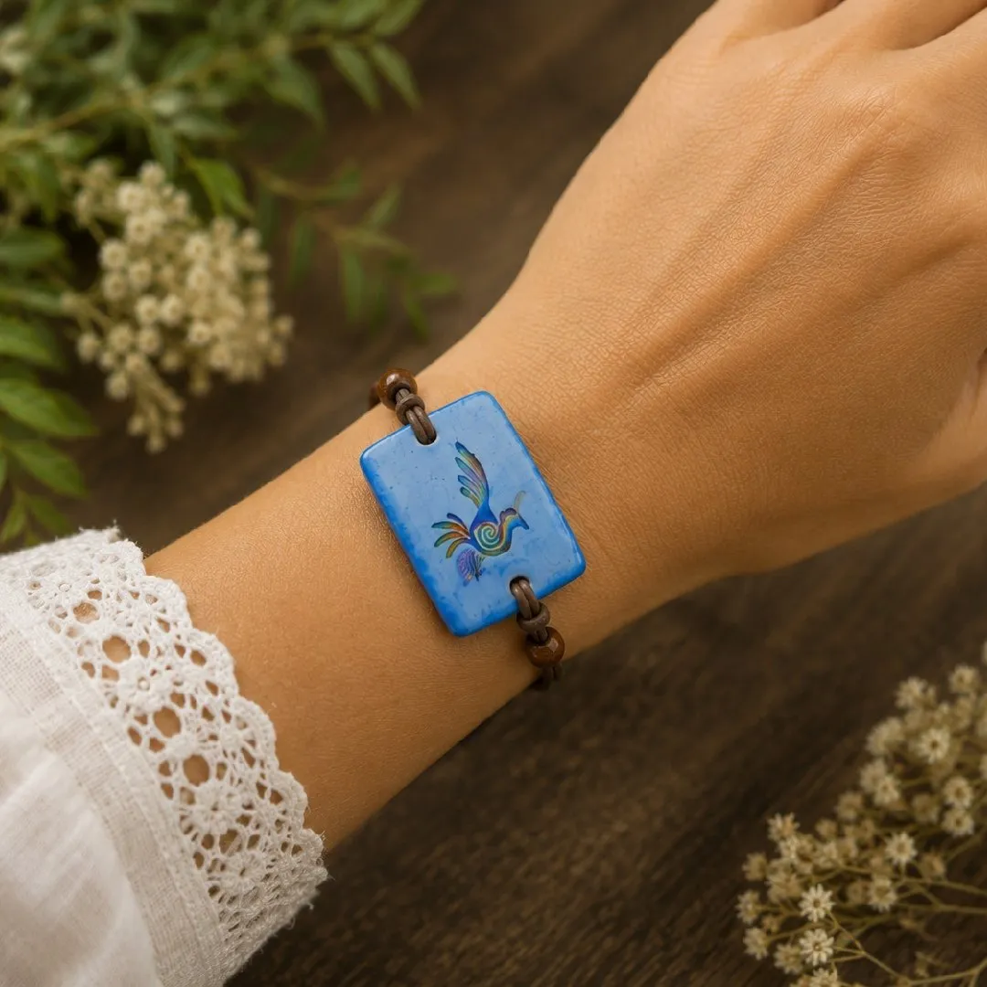 Pulseiras de Cerâmica Artesanal Orgânica - foto 8