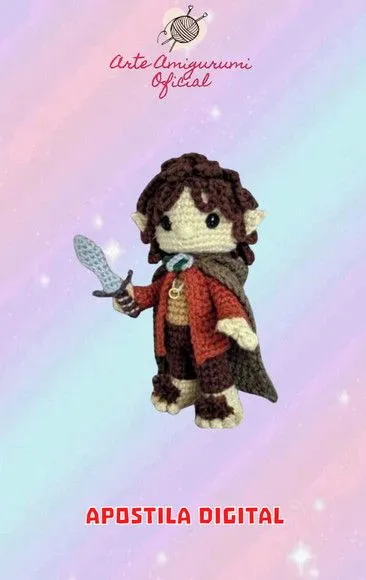Receita Frodo Amigurumi