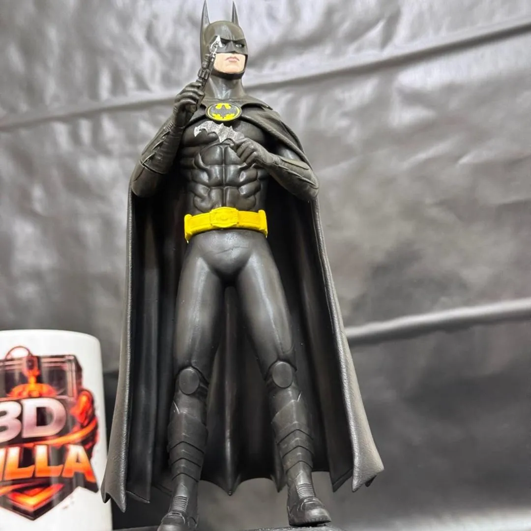 Batman Estátua 1989 Michael keaton Action Figure DC - foto 6