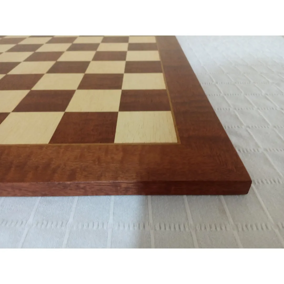 Tabuleiro de Xadrez Tradicional Sapele Pomele Extra Grande - foto 8