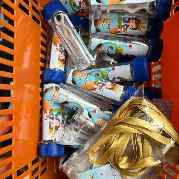 Bolinha de Sabão Pequeno Príncipe Personalizada - artesanato feito à mão por Mi Papelaria Criativa