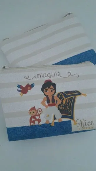 Necessaire personalizada Príncipe - artesanato feito à mão por Innovare Studio