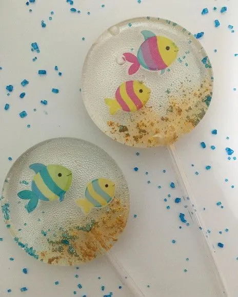 Peixinho - feito à mão por Lollipops Cristal
