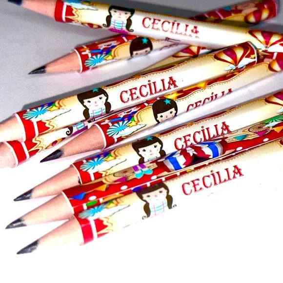 Mini Lápis Circo Personalizado - foto 2