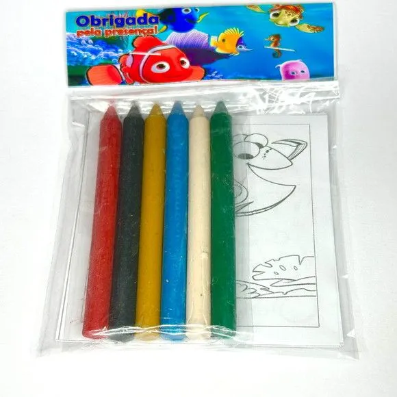 Kit Giz de Cera Nemo Personalizado - foto 2