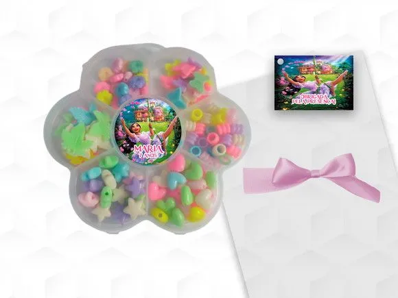 Kit Miçangas Isabel Encanto Personalizada - artesanato feito à mão por creativitybynina