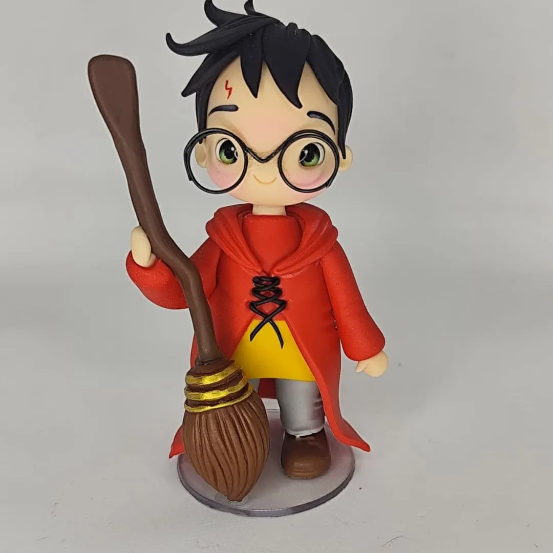 Bonequinho Harry Potter- Quadribol / Herbologia - foto 2