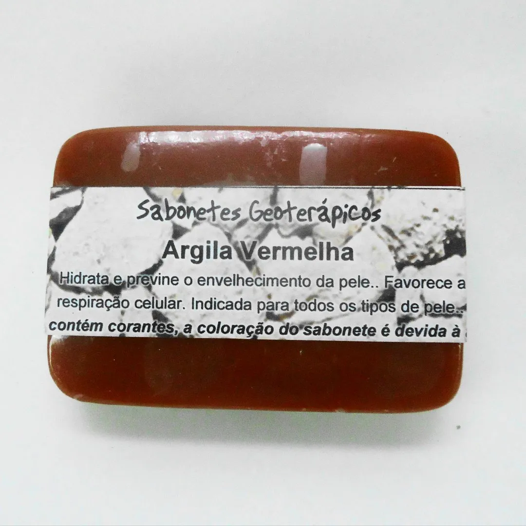 Sabonetes Geoterápicos - Argila Vermelha - foto 3