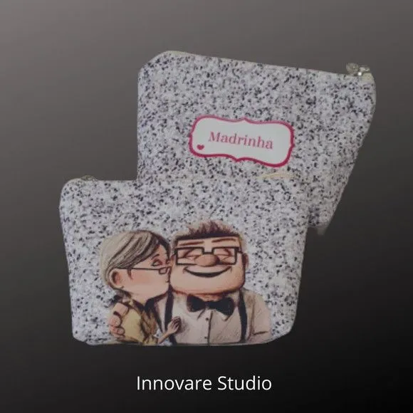Necessaire personalizada - Up - artesanato feito à mão por Innovare Studio