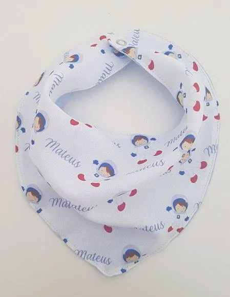 Babador bandana astronauta