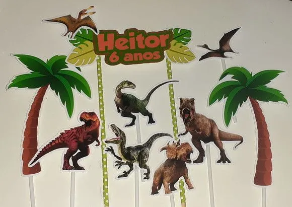 Topo Bolo Dinossauro