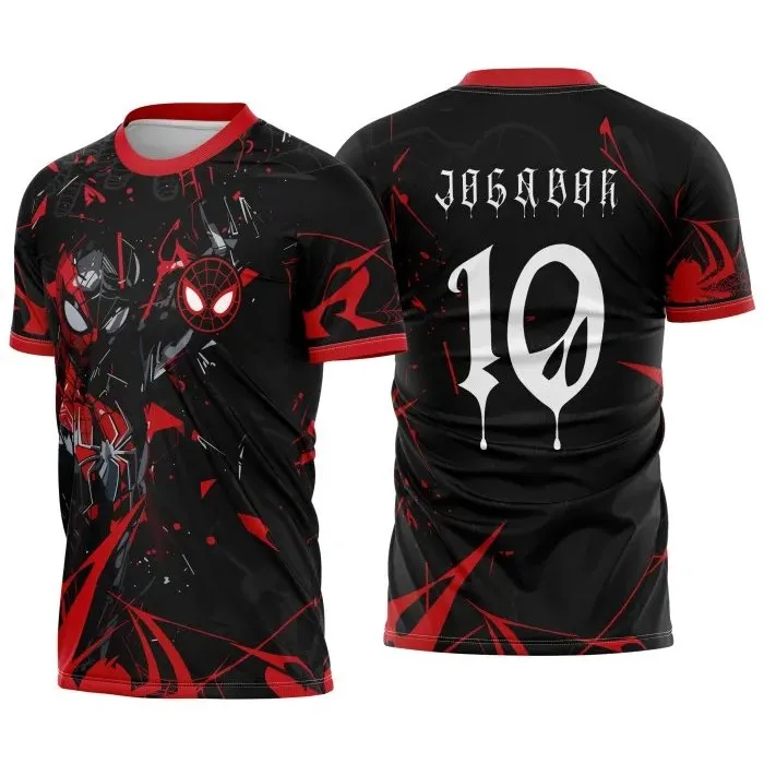 Camisa Interclasse Modelo 298 Aranha Vermelha - artesanato de JD PRINT 3D