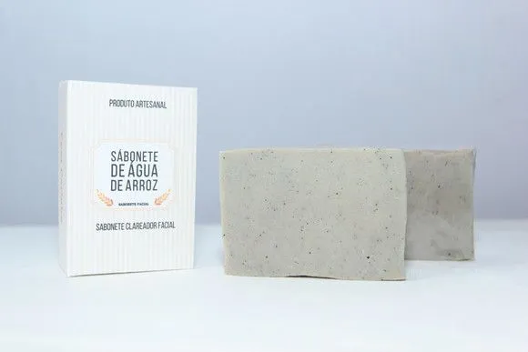 Sabonete Natural de Água de Arroz Clareador de Manchas - foto 2