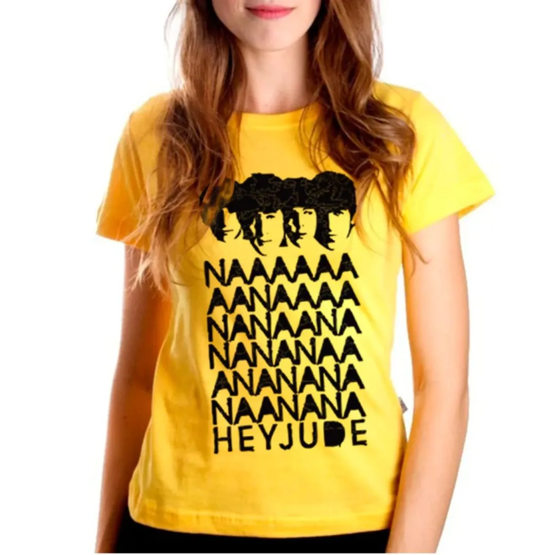 Camiseta The Beatles Hey Jude exclusiva cores variadas tamanhos unisex - foto 2
