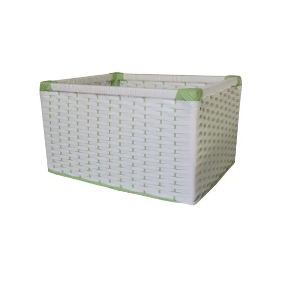 Cesto Sint. verde/Branco 42x35x25 - foto 2